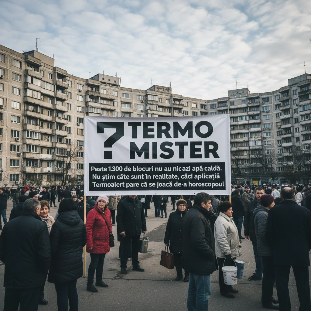 Aproape 1.300 de blocuri din București fără apă caldă azi