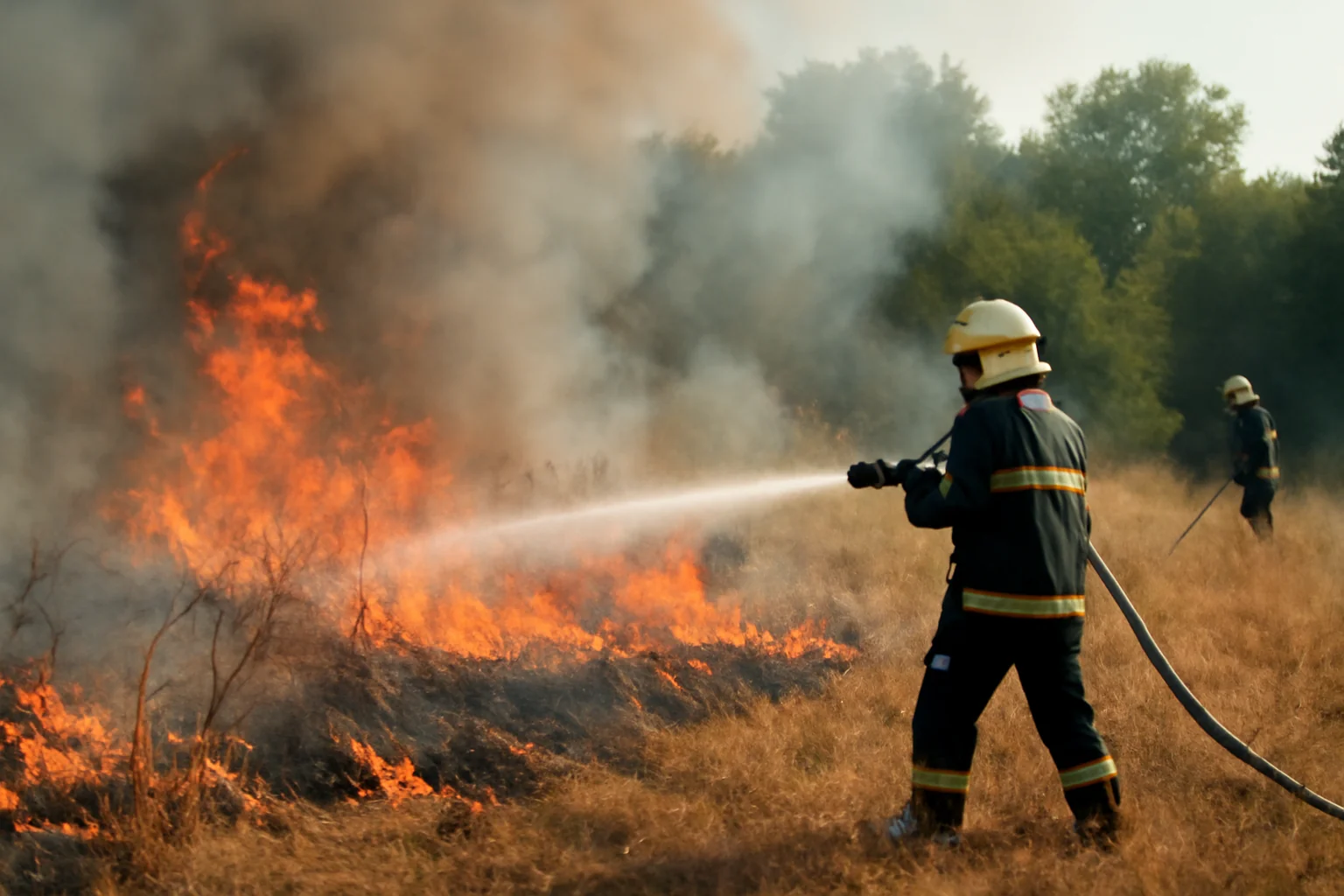 Aproximativ 8.500 de incendii de vegetație stinse vara aceasta, o scădere de 3,2% față de anul trecut