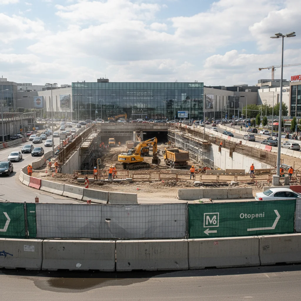 Băneasa Shopping City: Accesul schimbat din cauza metroului M6