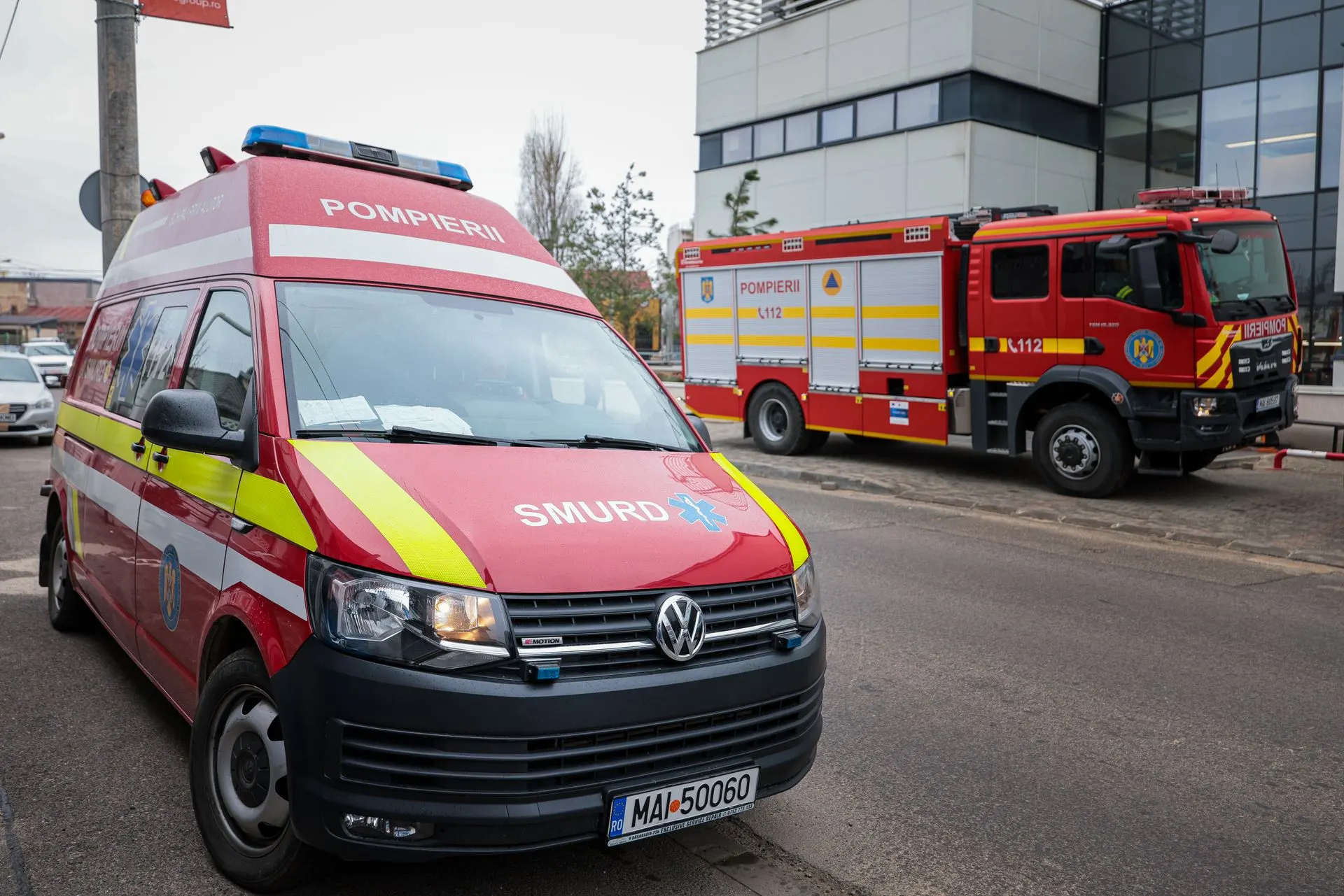 Explozie la butelie pe Mihai Vodă: două victime duse la spital