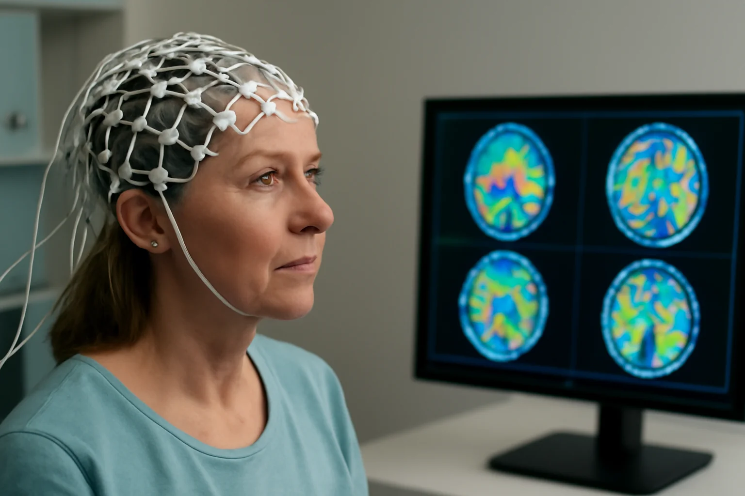 Căștile EEG și imaginile pe ecran – noua metodă de detectare precoce a Alzheimerului