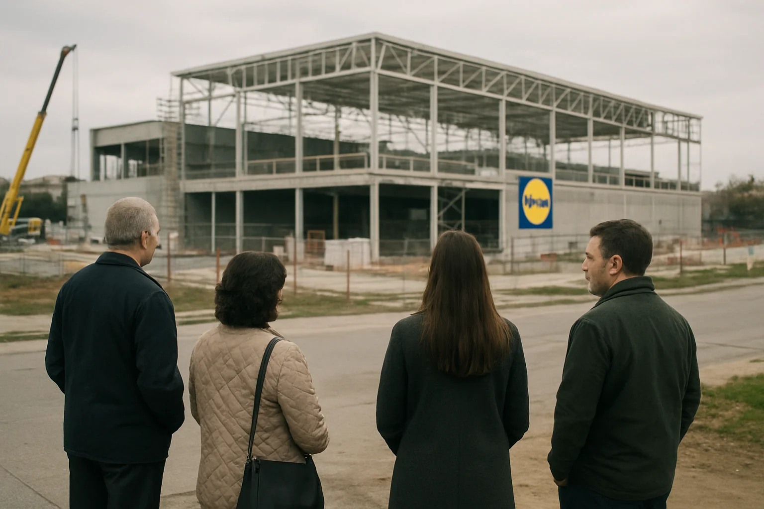 Cel mai mare Lidl din București, în construcție pe terenul Aversa Obor