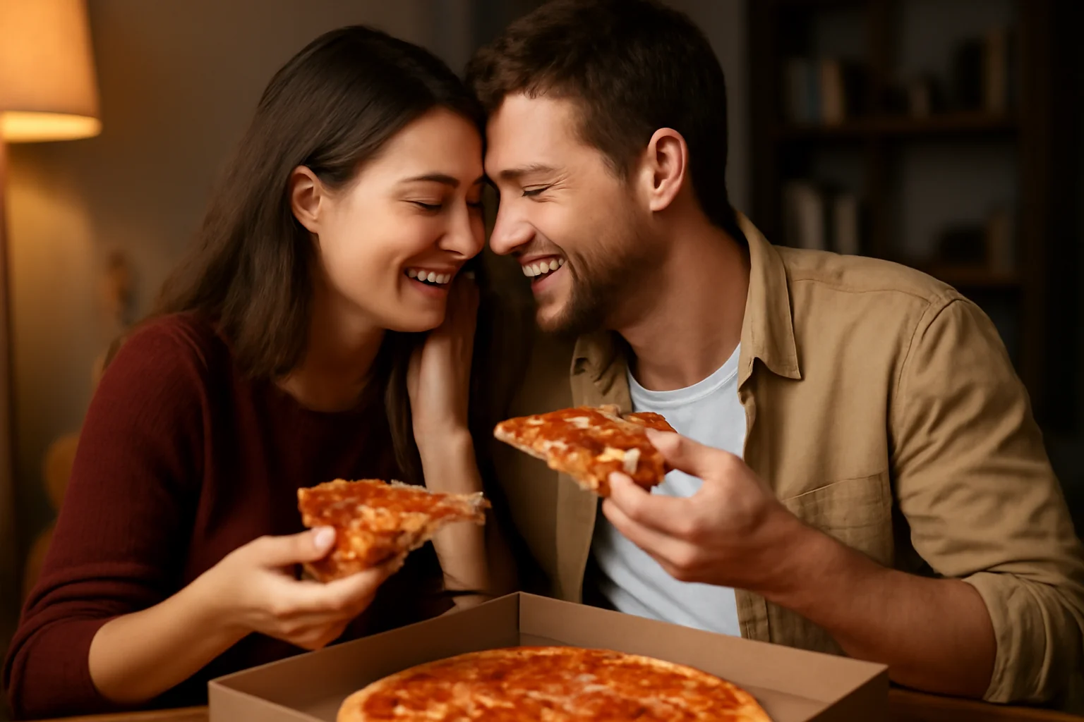 Delirăm pe ritmuri de dragoste, între acorduri muzicale, povești sincere și momente delicioase cu pizza
