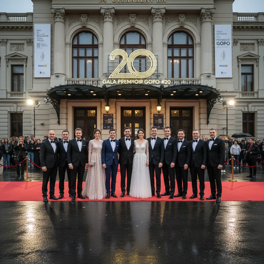 Gala Premiilor Gopo #20, luni seară, la Teatrul Național