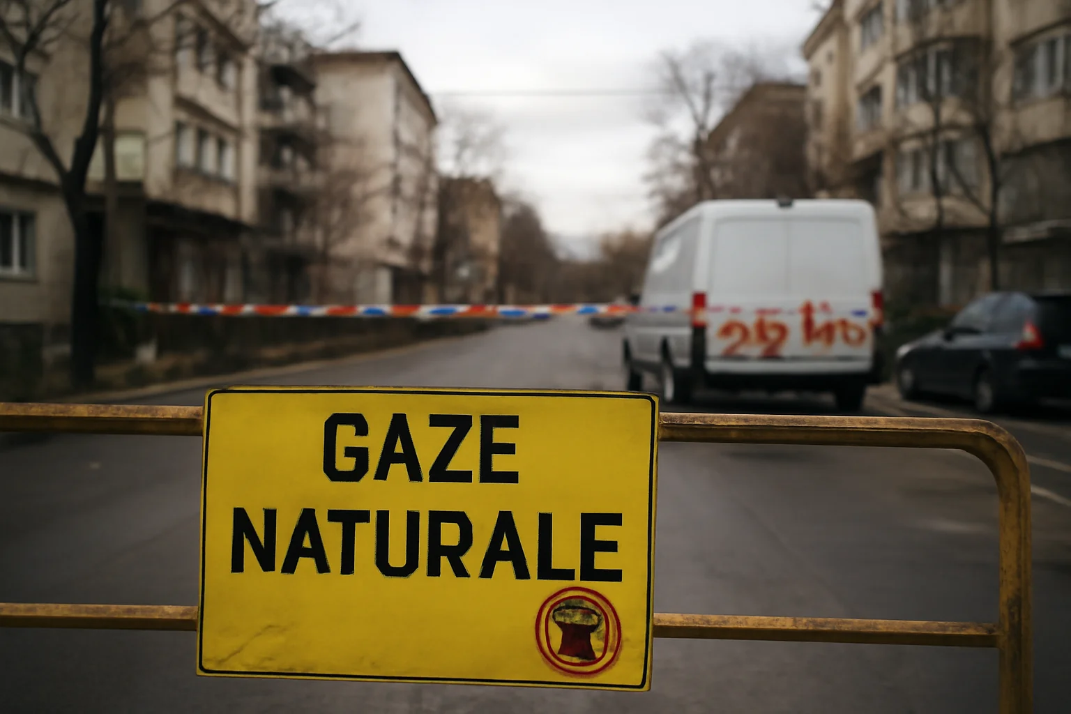 Gaze naturale sistate de Distrigaz în Rahova după explozie.