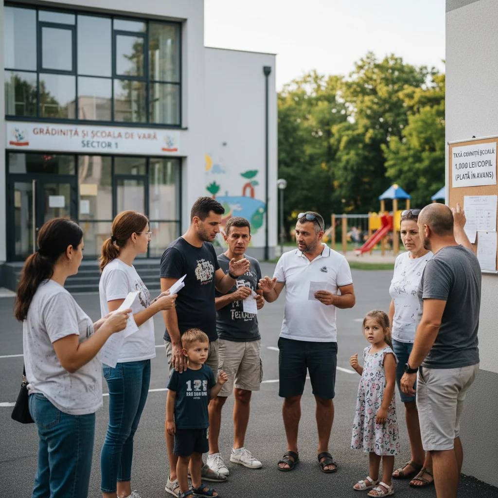 Grădinița și școala de vară costă acum 1.000 lei în Sectorul 1