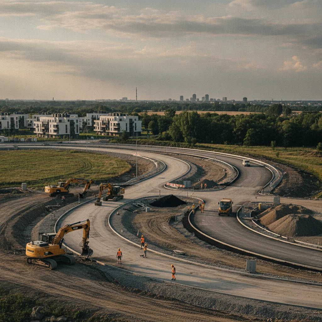 București: Noul drum Greenfield-DNCB, progres de 55%, gata în 2026