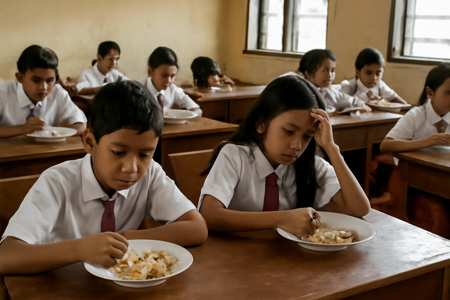 Indonezia: Aproximativ 400 de elevi s-au îmbolnăvit în urma meselor gratuite din școli