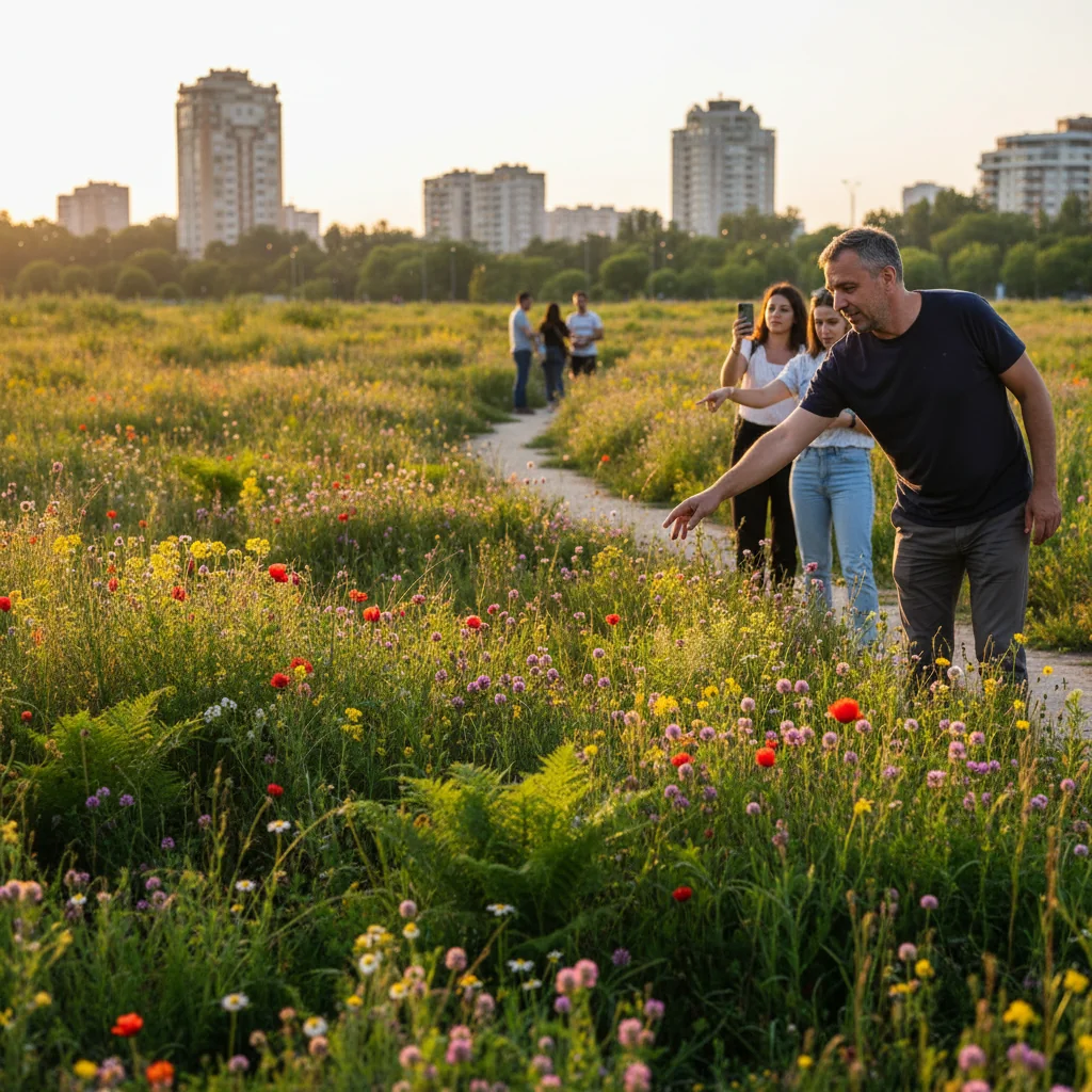 Minuni în Parcul IOR: Flori și pajiști în zona retrocedată