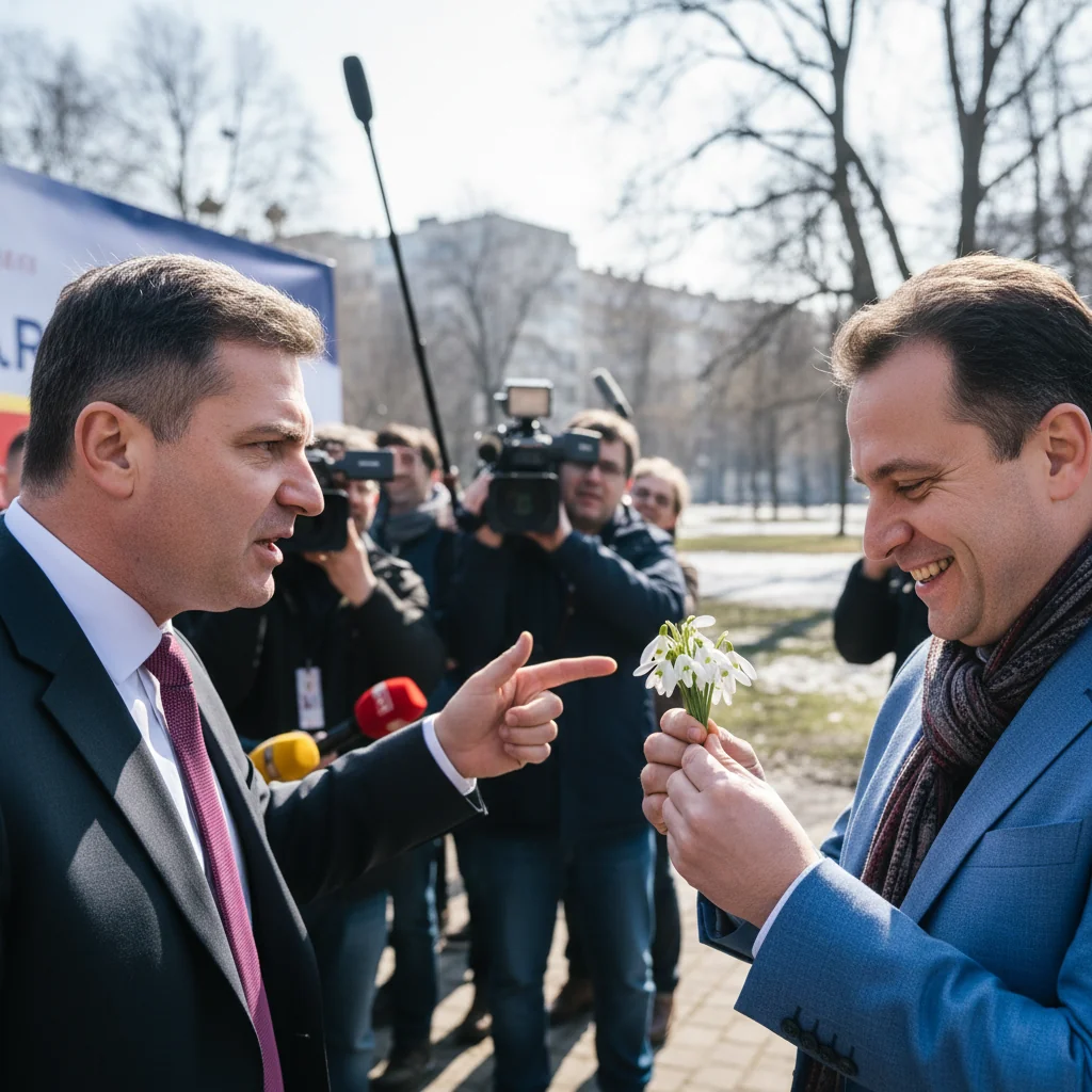 Pe când Ciprian Ciucu era criticat ca neserios, Daniel Ghiocel Băluță sărbătorea sosirea primăverii în mijlocul tumultului politic bucureștean