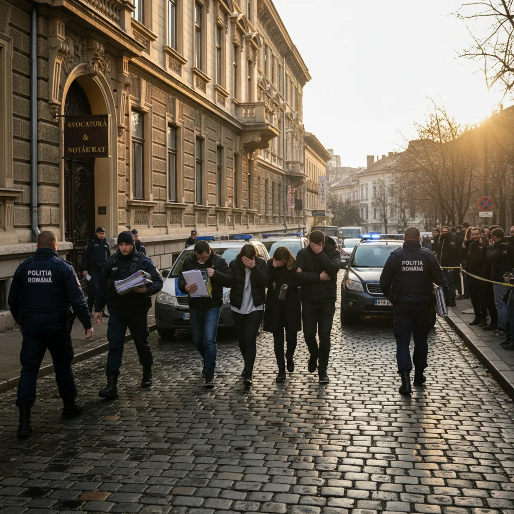 Percheziții în Sector 6 într-un dosar cu acte false pentru cetățenia română, vizând avocați și funcționari