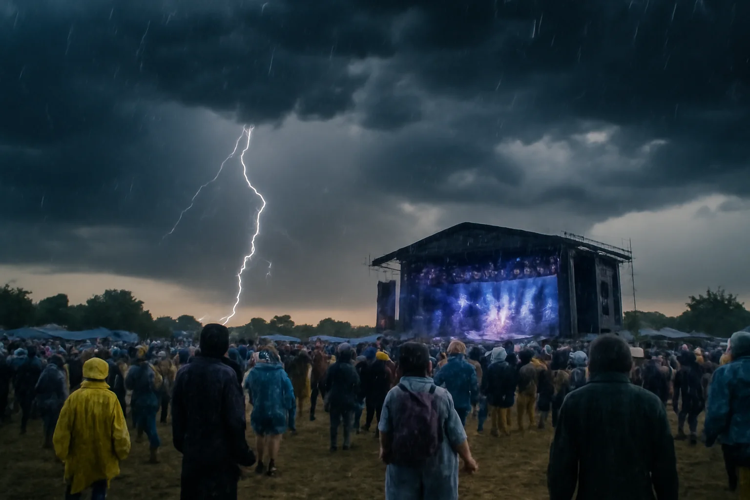 Pericole meteo pentru participanții la Festivalul Nostalgia! Furtuni și grindină prognozate în această seară!