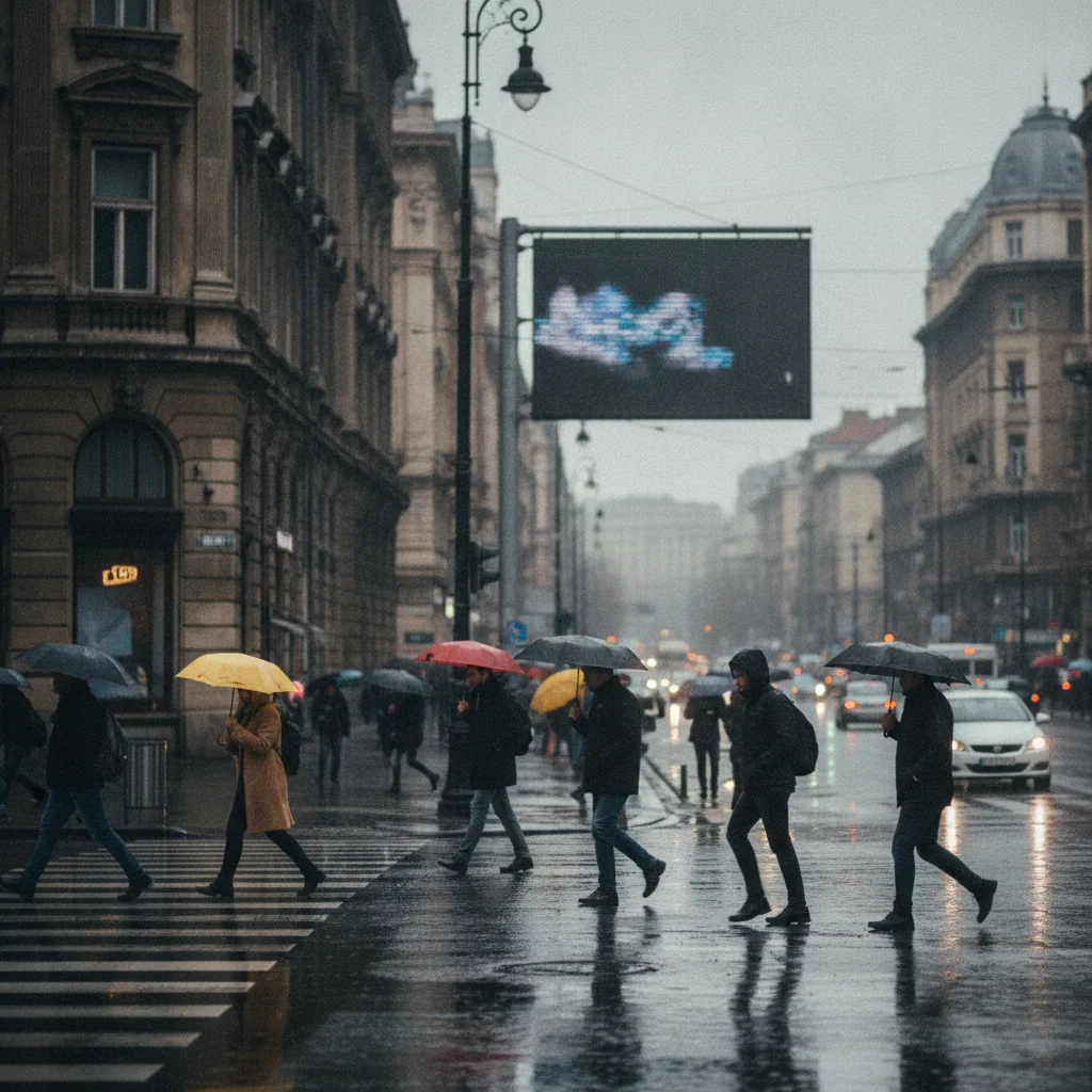 București: Ploi moderate și răcire treptată, până la 14°C, în 22-23 octombrie
