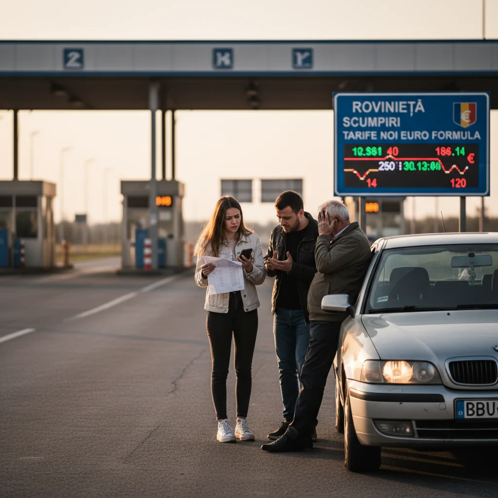 Rovinieta se scumpește: noi tarife și șoferi afectați