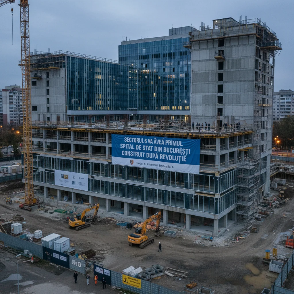 Sectorul 6 va găzdui primul spital public din București construit după Revoluție – licitația finalizată