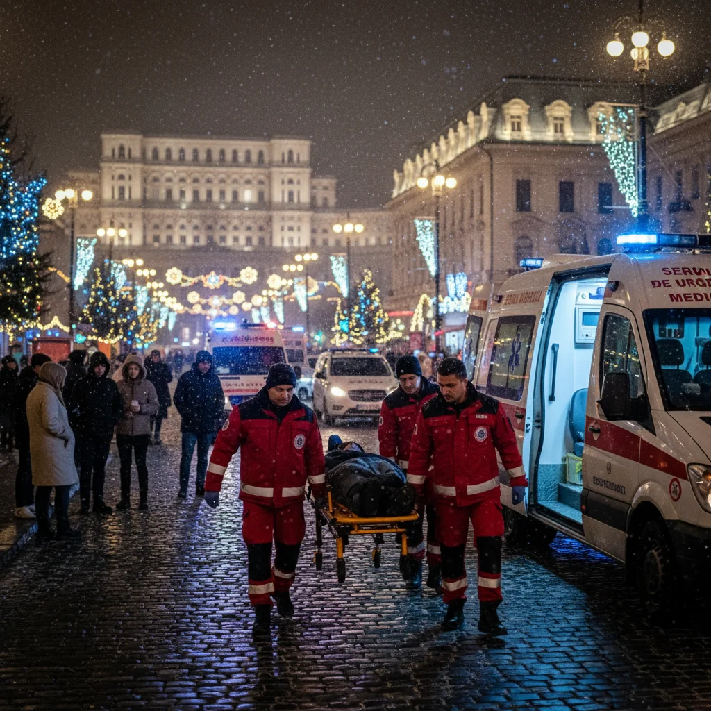 Serviciile de urgență medicală rămân disponibile în București de Crăciun