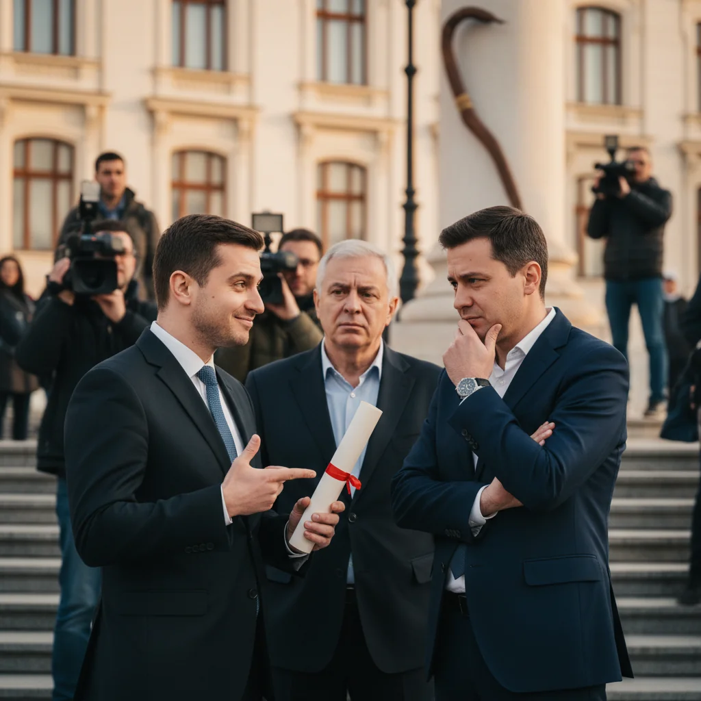 Soluția lui Ciucu pentru criza politică: o întâlnire crucială