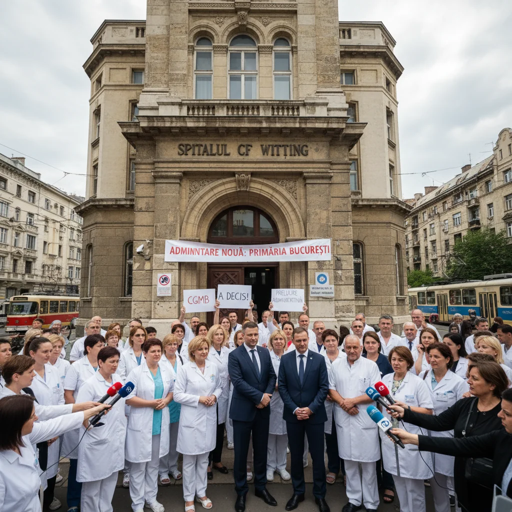 Spitalul CF Witting, preluat de Primăria București în 2023