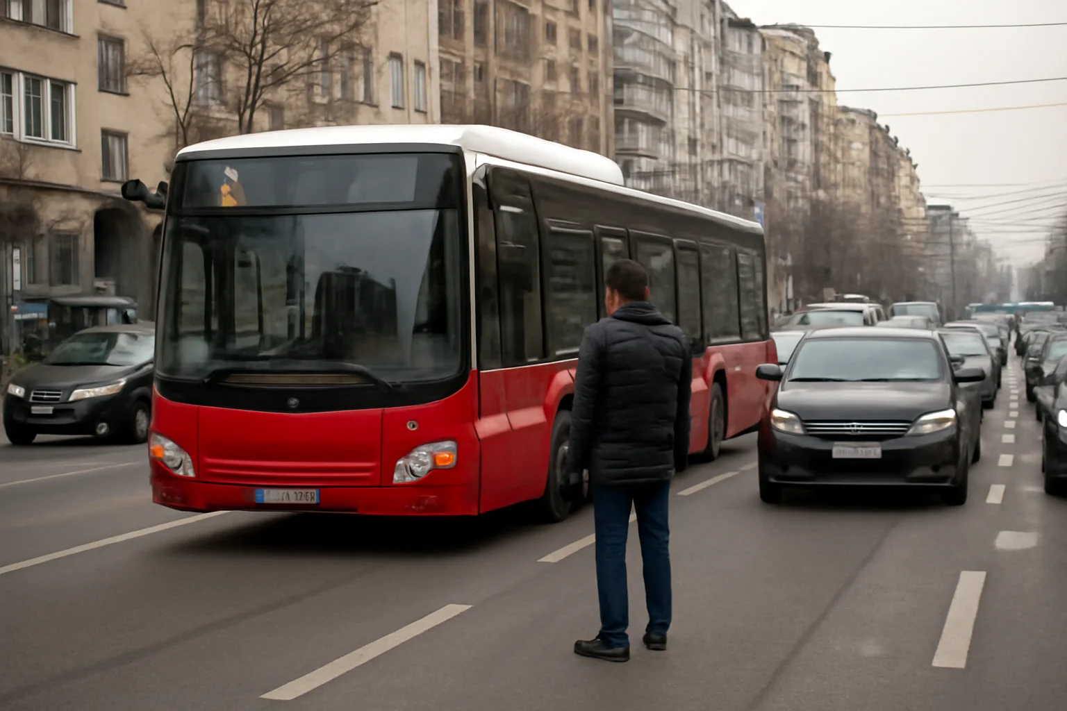 STB explică blocajul ca fiind un incident tehnic în Sectorul 5