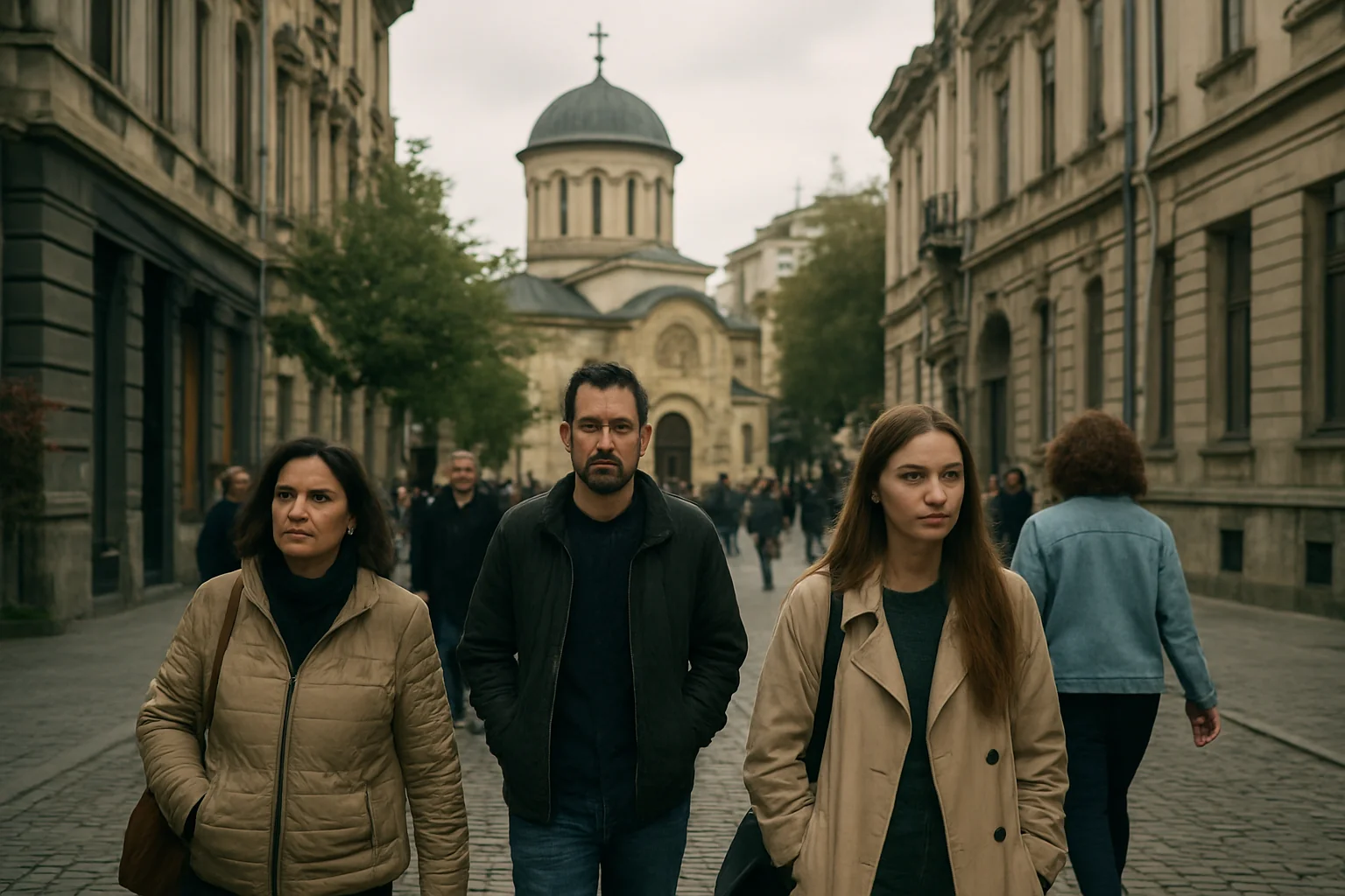 Străzile Edgar Quinet și Biserica Enei devin pietonale în București