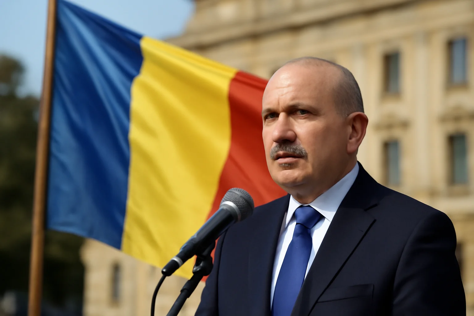 Sub tricolor, România a construit democrația, a declarat Ilie Bolojan de Ziua Drapelului Național