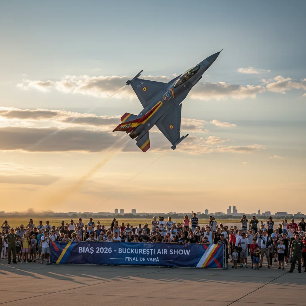 Surprize impresionante la show-ul aviatic din București