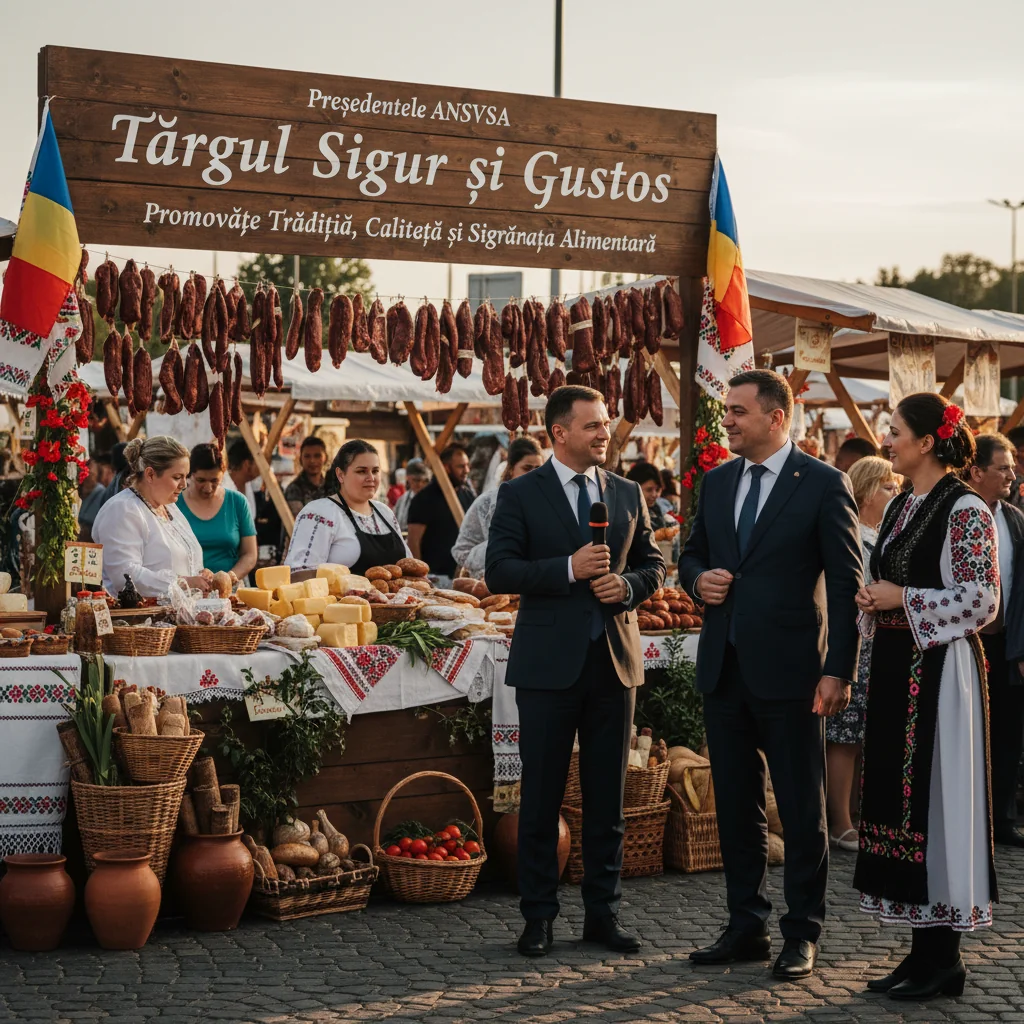Târgul Sigur şi Gustos aduce tradiţie şi calitate alimentară