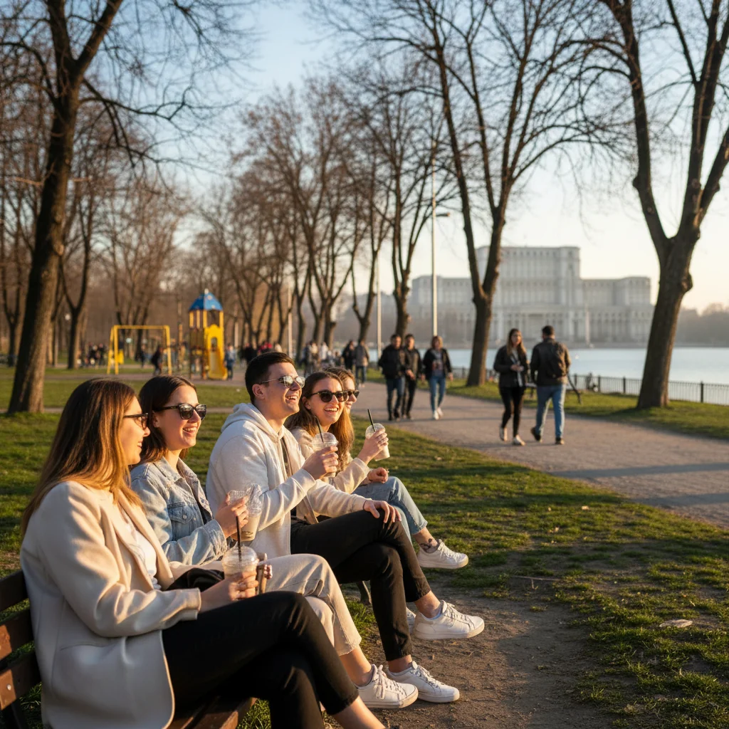 Temperaturi de primăvară în București la mijloc de februarie