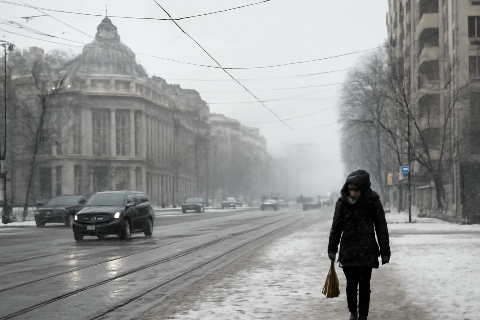 Temperaturile scad din nou în București.