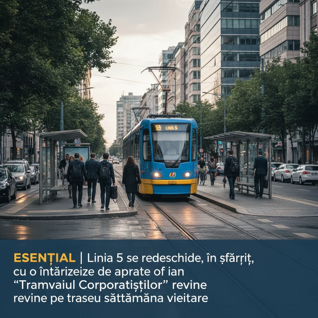 tramvaiul corporatiștilor circulă din nou de săptămâna viitoare