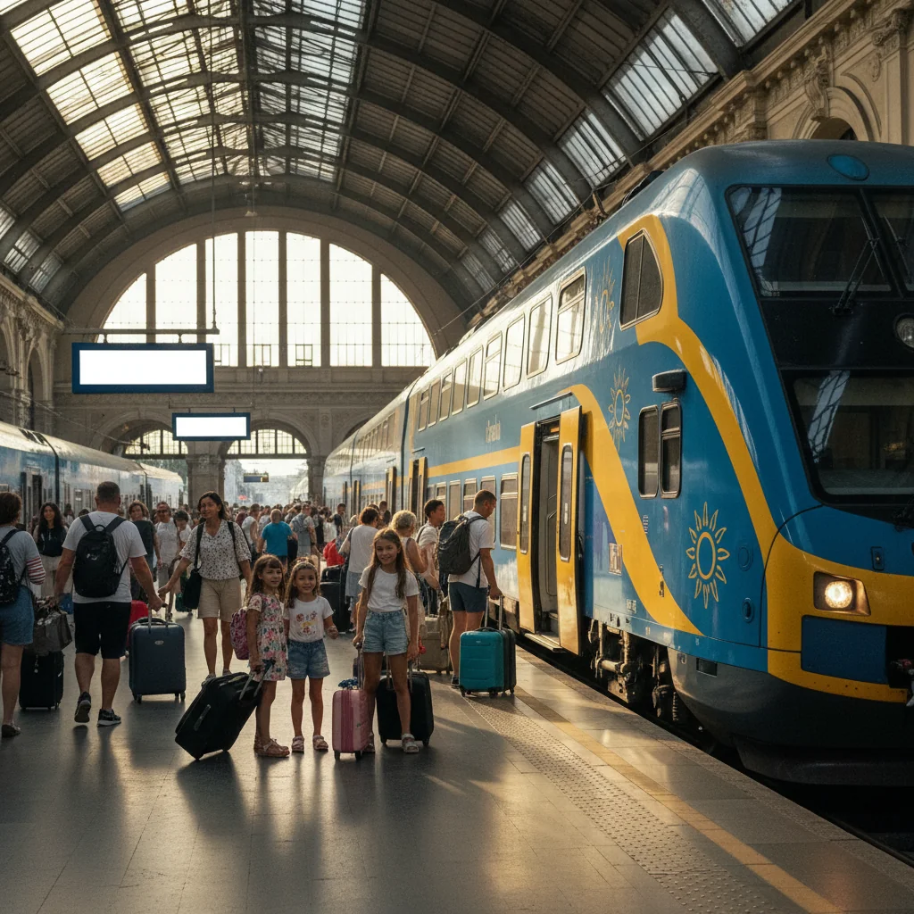 Trenurile Soarelui ajung la 60 în această vară din București