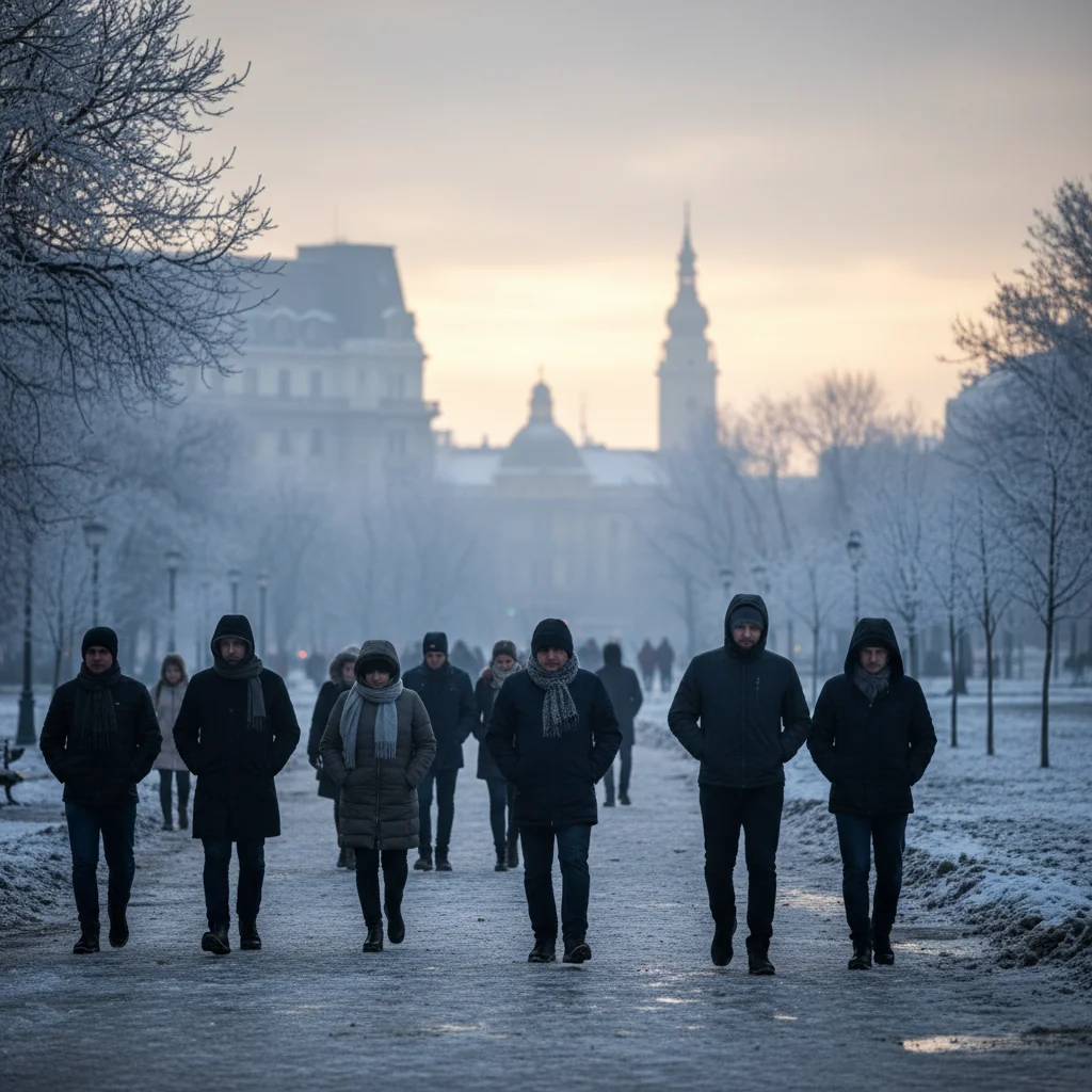 Vreme rece la început de an în București, cu încălzire treptată până sâmbătă