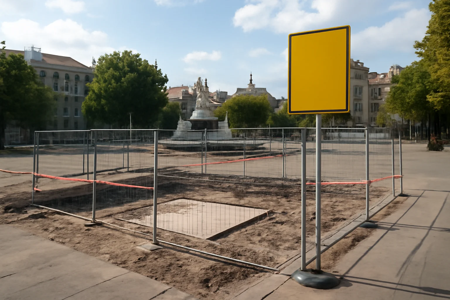 Zona Fântânii Unirii se Închide pe 6 Octombrie pentru Lucrări la Planșeu